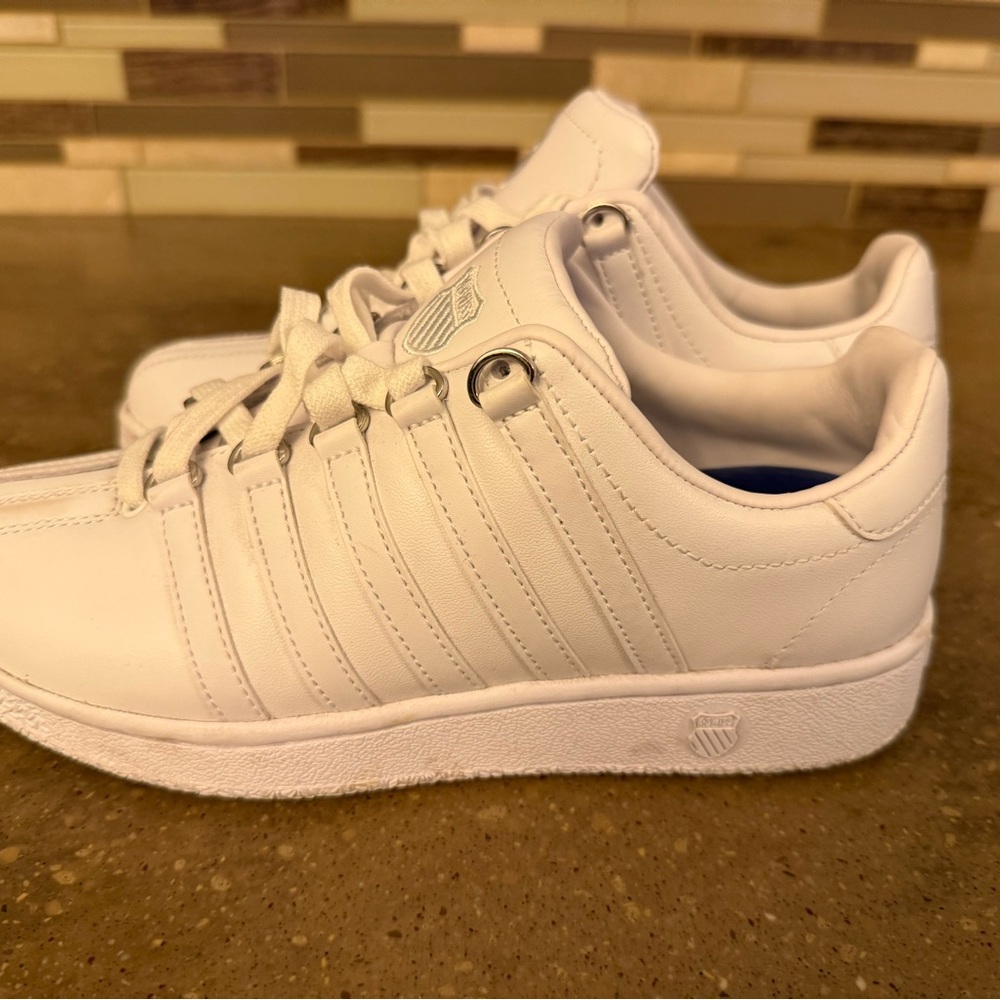 K-Swiss  woman’s White Sneakers